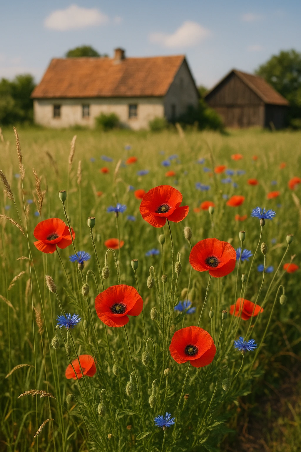 Rośliny polne - blog - ogród na wsi